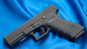 Glock firearm | From the blog of Nicholas C. Rossis, author of science fiction, the Pearseus epic fantasy series and children's book