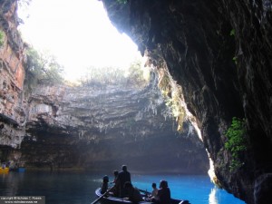 Cave in Kefallonia, Greece