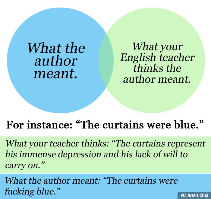what the author meant