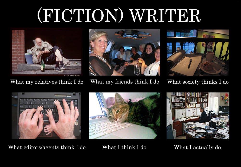 Fiction writers - what i do