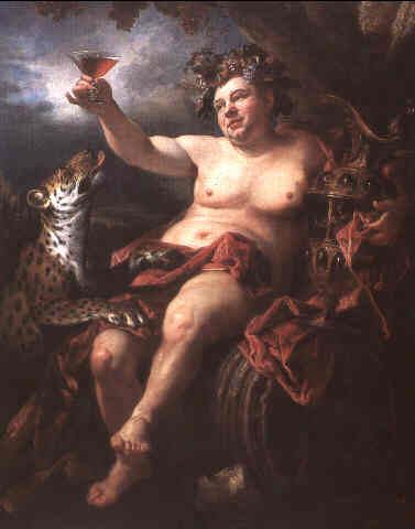 Dionysus (Bacchus). Obviously, the resemblance is uncanny.