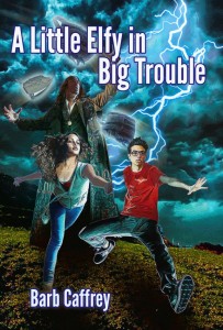 A Little Elfy in Big Trouble by Barb Caffrey | From the blog of Nicholas C. Rossis, author of science fiction, the Pearseus epic fantasy series and children's books