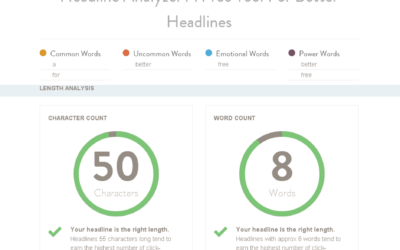 Headline Analyzer: A Free Tool For Better Headlines