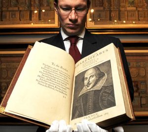 Shakespeare's First Folio | From the blog of Nicholas C. Rossis, author of science fiction, the Pearseus epic fantasy series and children's books