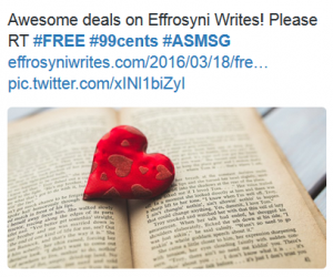 EffrosyniWrites Offers Author Services and Book Promotions