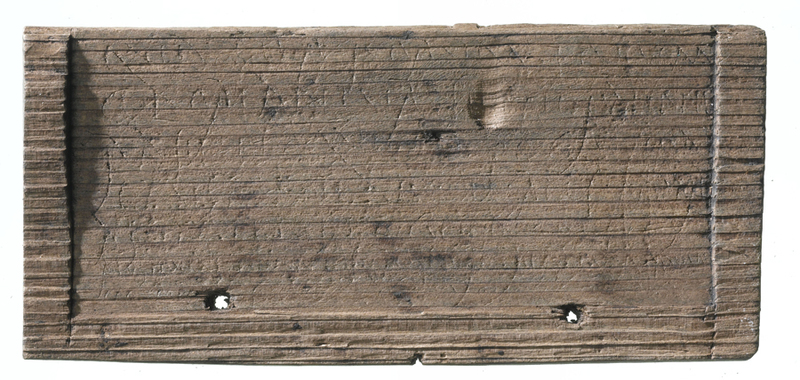 Ancient Roman writing tablet | From the blog of Nicholas C. Rossis, author of science fiction, the Pearseus epic fantasy series and children's books