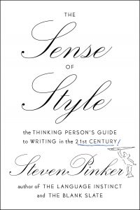 Steven Pinker, Sense of Style | From the blog of Nicholas C. Rossis, author of science fiction, the Pearseus epic fantasy series and children's books