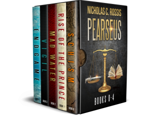 Pearseus bundle slider image | From the blog of Nicholas C. Rossis, author of science fiction, the Pearseus epic fantasy series and children's books