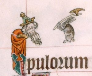 Killer bunnies from medieval manuscript illustrations | From the blog of Nicholas C. Rossis, author of science fiction, the Pearseus epic fantasy series and children's books