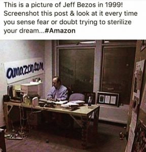 Amazon Bezos 1999 | From the blog of Nicholas C. Rossis, author of science fiction, the Pearseus epic fantasy series and children's books
