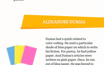 Infographic: 20 Quirks & Strange Habits of Famous Writers