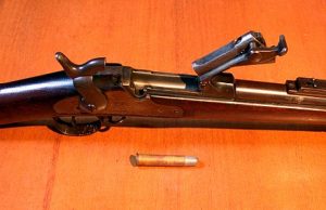 Springfield Modelo 1873 | From the blog of Nicholas C. Rossis, author of science fiction, the Pearseus epic fantasy series and children's book