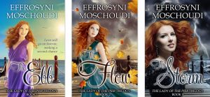 Lady of the Pier trilogy by Effrosyni Moschoudi | From the blog of Nicholas C. Rossis, author of science fiction, the Pearseus epic fantasy series and children's book