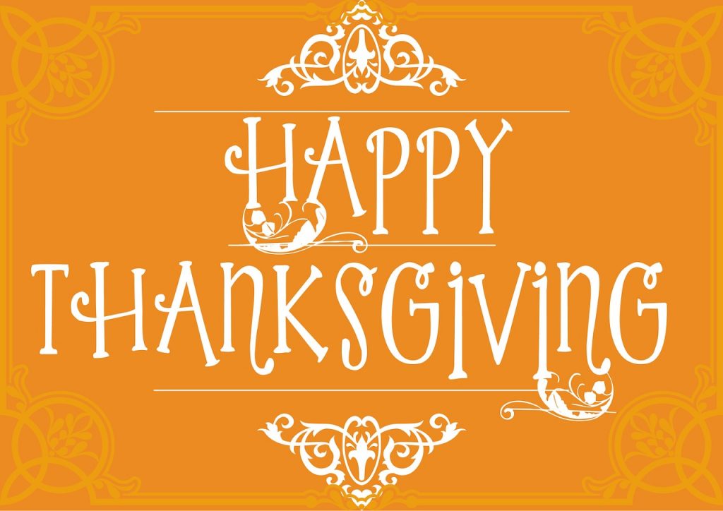 Happy Thanksgiving | From the blog of Nicholas C. Rossis, author of science fiction, the Pearseus epic fantasy series and children's books