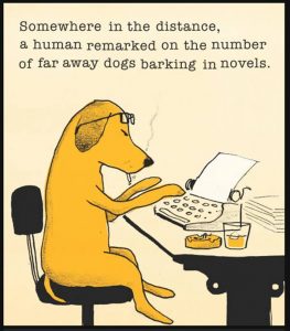 Reading dog | From the blog of Nicholas C. Rossis, author of science fiction, the Pearseus epic fantasy series and children's books