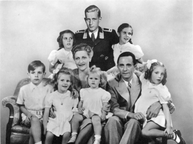 Goebbels and his family | From the blog of Nicholas C. Rossis, author of science fiction, the Pearseus epic fantasy series and children's book