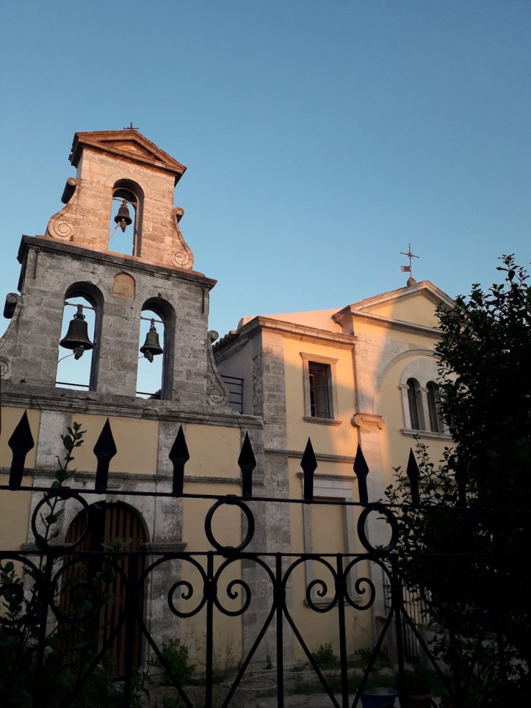 Lefkada church | From the blog of Nicholas C. Rossis, author of science fiction, the Pearseus epic fantasy series and children's books