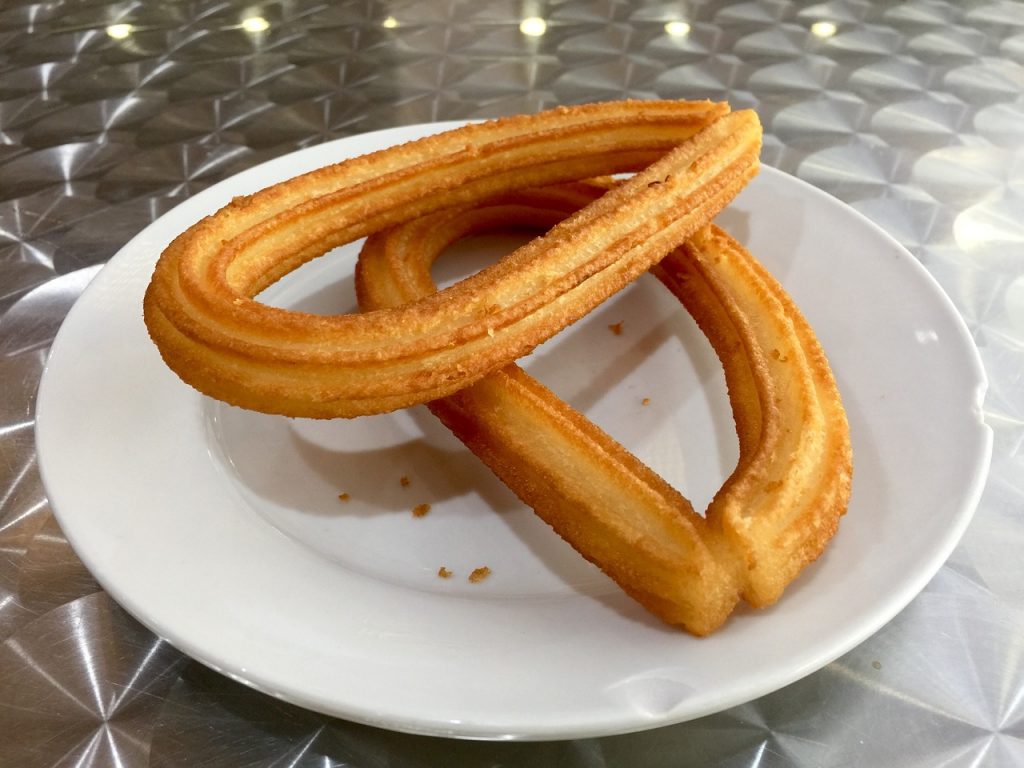Churros | From the blog of Nicholas C. Rossis, author of science fiction, the Pearseus epic fantasy series and children's books