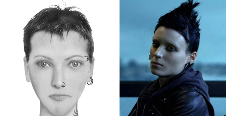 Girl with dragon tattoo composite | From the blog of Nicholas C. Rossis, author of science fiction, the Pearseus epic fantasy series and children's books