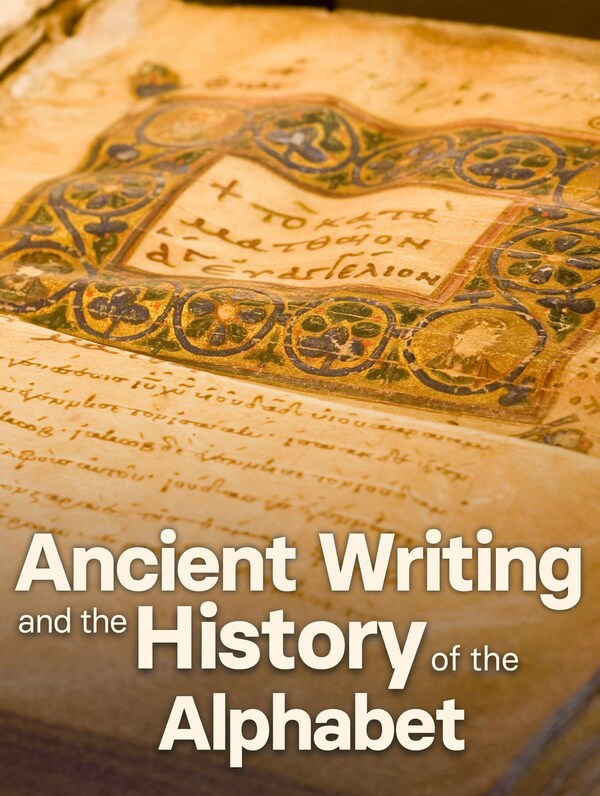 Ancient Writing and the History of the Alphabet, premieres exclusively on Wondrium in May. | From the blog of Nicholas C. Rossis, author of science fiction, the Pearseus epic fantasy series and children's books
