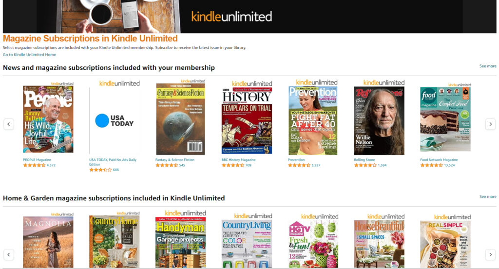Amazon KU magazines | From the blog of Nicholas C. Rossis, author of science fiction, the Pearseus epic fantasy series and children's books