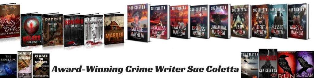 Sue Coletta books | From the blog of Nicholas C. Rossis, author of science fiction, the Pearseus epic fantasy series and children's books